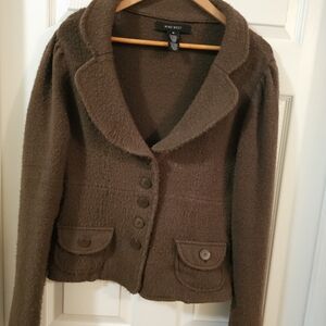 Nine West Dark Brown Women's Blazer